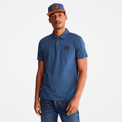Pánské Polo Triko Timberland TimberFresh™ Supima® Bavlněné Tmavě Blankyt | TI67102-467