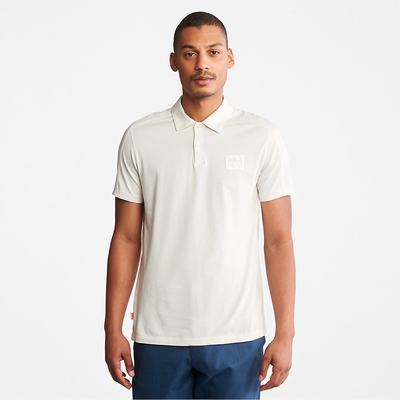 Pánské Polo Triko Timberland TimberFresh™ Supima® Bavlněné Bílé | TI70298-597