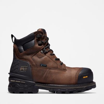 Pánské Pracovní Boty Timberland Boondock HD 6" Composite Špicí Waterproof Hnědé | TI30129-942