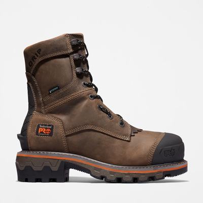 Pánské Pracovní Boty Timberland Boondock HD Logger Composite Špicí Waterproof Káva | TI40937-572