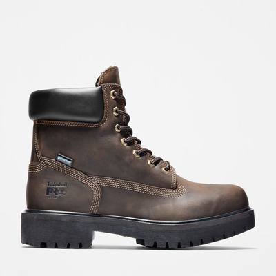 Pánské Pracovní Boty Timberland Direct Attach 6" Waterproof Hnědé | TI72591-240
