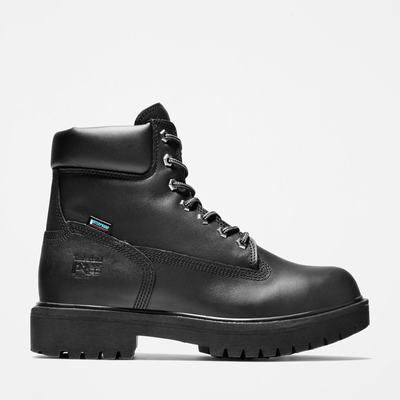 Pánské Pracovní Boty Timberland Direct Attach 6" Steel Špicí Waterproof Černé | TI78463-861