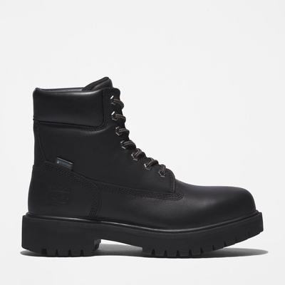 Pánské Pracovní Boty Timberland Direct Attach 6" Waterproof Černé | TI90163-086