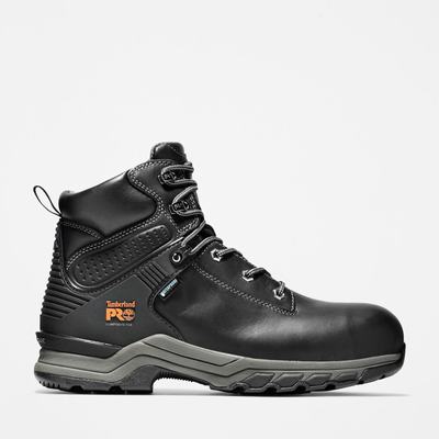 Pánské Pracovní Boty Timberland Hypercharge 6" Composite Špicí Waterproof Černé | TI94573-253