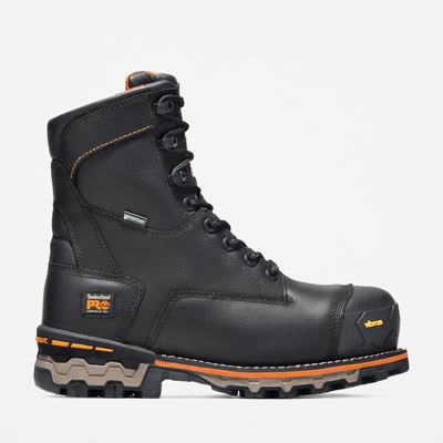 Pánské Pracovní Boty Timberland PRO® Boondock 8-Inch Waterproof Insulated Comp-Špicí Černé | TI23496-062