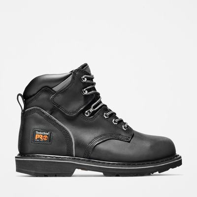 Pánské Pracovní Boty Timberland Pit Boss 6" Steel Špicí Černé | TI69123-985