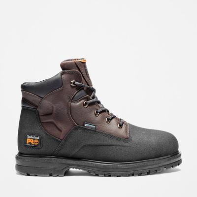 Pánské Pracovní Boty Timberland PowerWelt 6" Steel Špicí Waterproof Hnědé | TI08729-783