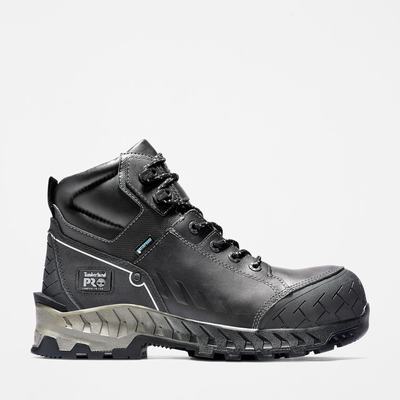 Pánské Pracovní Boty Timberland Pracovní Summit 6" Composite Špicí Waterproof Černé | TI34670-496