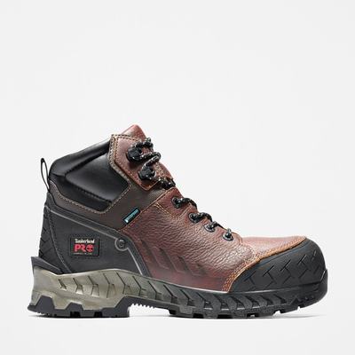 Pánské Pracovní Boty Timberland Pracovní Summit 6" Composite Špicí Waterproof Hnědé | TI43918-961