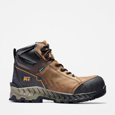 Pánské Pracovní Boty Timberland Pracovní Summit 6" Composite Špicí Waterproof Hnědé | TI81927-932