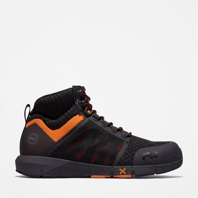 Pánské Pracovní Boty Timberland Radius Composite Špicí Pracovní Sneaker Černé Oranžové | TI89452-902