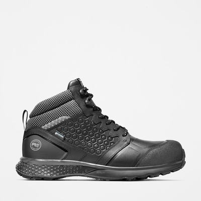Pánské Pracovní Boty Timberland Reaxion Composite Špicí Waterproof Pracovní Sneaker Černé Šedé | TI29438-182