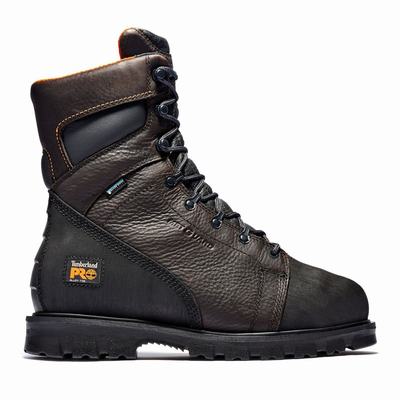 Pánské Pracovní Boty Timberland Rigmaster Met Guard Alloy Špicí Waterproof Hnědé | TI04591-678