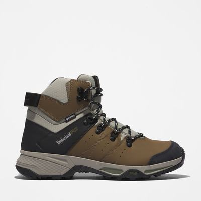 Pánské Pracovní Boty Timberland Switchback Waterproof Soft-Špicí Hnědé Zelene | TI86139-065