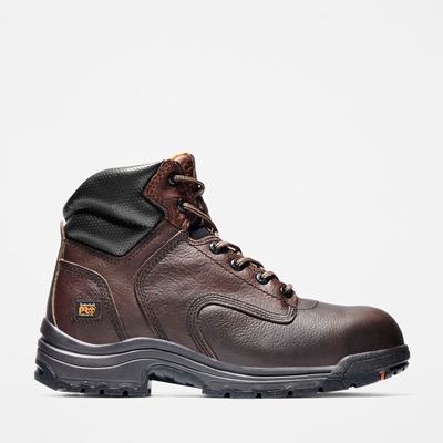 Pánské Pracovní Boty Timberland TiTAN 6" Composite Špicí Hnědé | TI62387-219