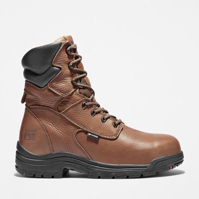 Pánské Pracovní Boty Timberland TiTAN 8" Alloy Špicí Waterproof Hnědé | TI24813-458