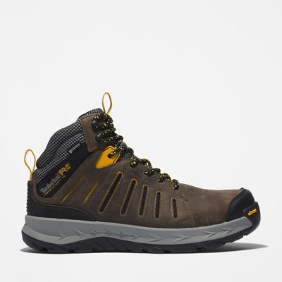 Pánské Pracovní Boty Timberland Trailwind Waterproof Comp-Špicí Hnědé Žluté | TI52980-596