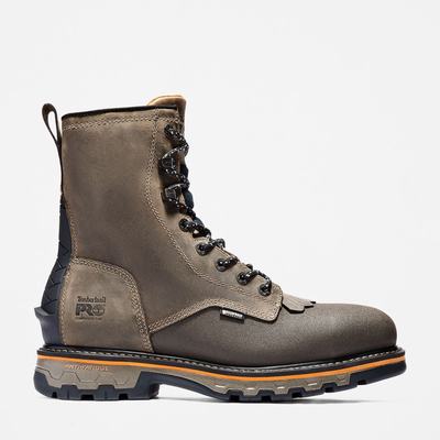 Pánské Pracovní Boty Timberland True Grit 8" Composite Špicí Waterproof Hnědé Káva | TI76219-317
