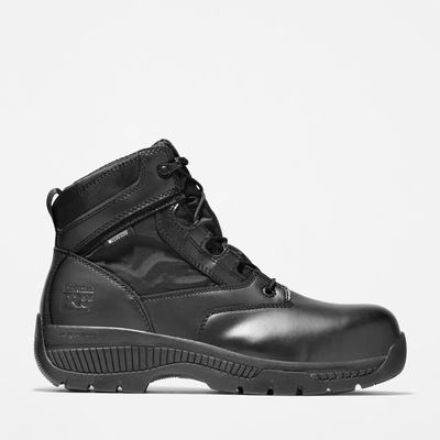Pánské Pracovní Boty Timberland Valor 6" Composite Špicí Waterproof Černé | TI73948-508