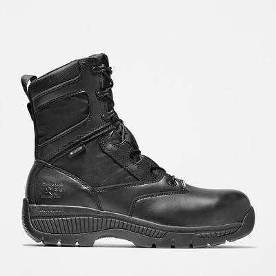 Pánské Pracovní Boty Timberland Valor 8" Composite Špicí Waterproof Černé | TI54396-602
