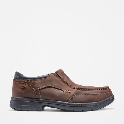 Pánské Pracovní Obuv Timberland Branston Běžné Alloy Špicí Hnědé | TI81957-826