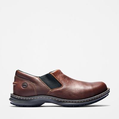 Pánské Pracovní Obuv Timberland Gladstone Běžné Steel Špicí Hnědé | TI75032-046