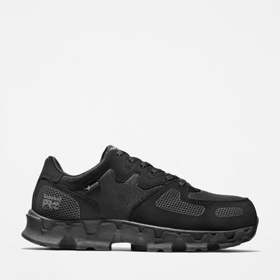 Pánské Pracovní Obuv Timberland PRO® Powertrain Alloy Špicí Pracovní Sneaker Černé | TI54230-914