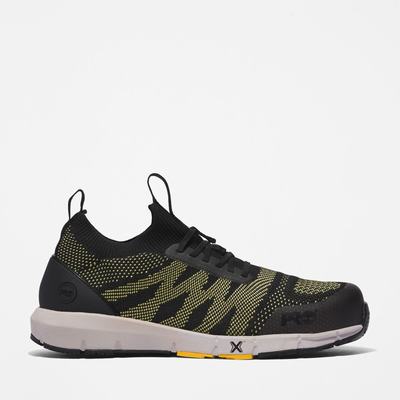 Pánské Pracovní Obuv Timberland Radius Composite Špicí Pracovní Sneaker Černé Žluté | TI25746-372