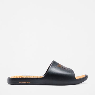 Pánské Sandály Timberland Anti-Fatigue Technologie Pantofle Černé Oranžové | TI74852-185