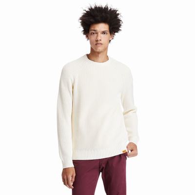 Pánské Svetry Timberland Beards Brook Crew-Neck Béžový | TI97365-751