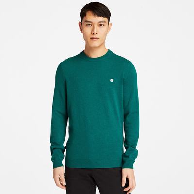Pánské Svetry Timberland Cohas Brook Crewneck Zelene | TI08795-705