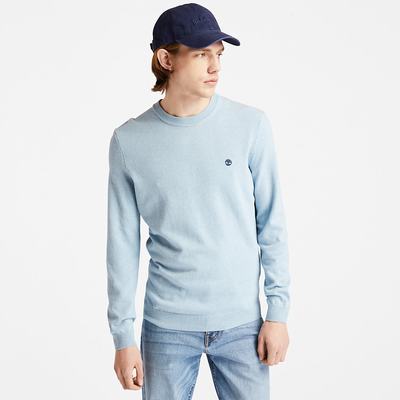Pánské Svetry Timberland Cohas Brook Crewneck Světle Blankyt | TI50782-605