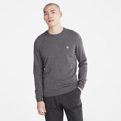 Pánské Svetry Timberland Cohas Brook Crewneck Tmavě Šedé | TI91503-493