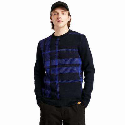 Pánské Svetry Timberland EK+ Intarsia Crewneck Blankyt | TI70124-925