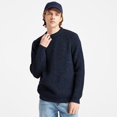 Pánské Svetry Timberland Naps Yarn Tmavě Blankyt | TI31840-350