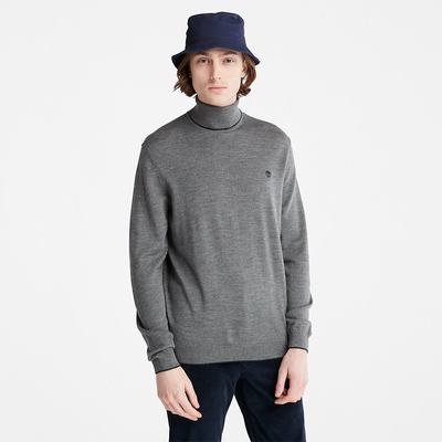 Pánské Svetry Timberland Nissitissit River Merino Tmavě Šedé | TI15042-327