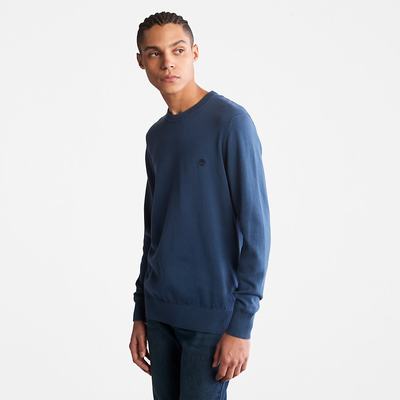 Pánské Svetry Timberland Williams River Organic Bavlněné Blankyt | TI65089-189