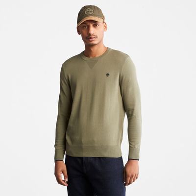 Pánské Svetry Timberland Williams River Organic Bavlněné Zelene | TI85473-349