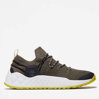 Pánské Tenisky Timberland Solar Wave Zelene | TI62491-326