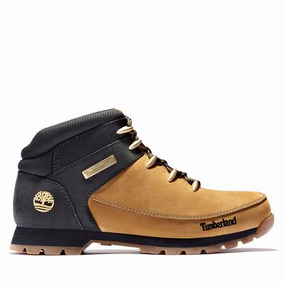 Pánské Trekové Boty Timberland Euro Sprint Hiker Žluté Černé | TI40763-316