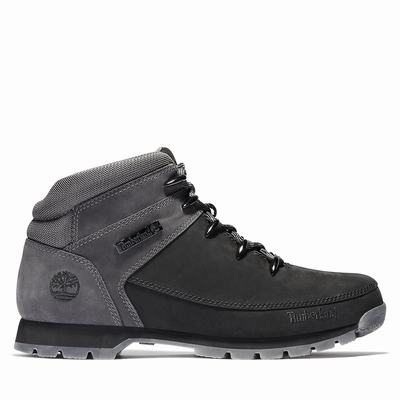 Pánské Trekové Boty Timberland Euro Sprint Hiker Černé Šedé | TI73462-763