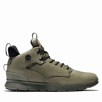 Pánské Trekové Boty Timberland Killington Mid Hiker Zelene | TI63241-605