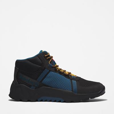 Pánské Trekové Boty Timberland Solar Wave LT GreenStride™ Hiker Černé | TI80519-186