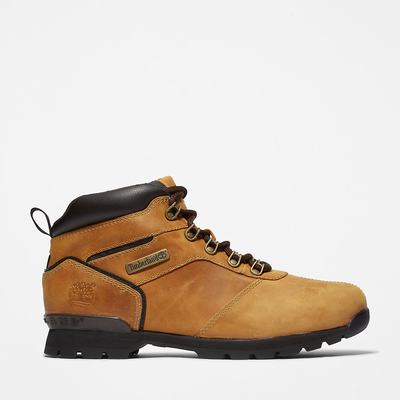 Pánské Trekové Boty Timberland Splitrock Nubuck Mid Hiker Žluté | TI84513-953