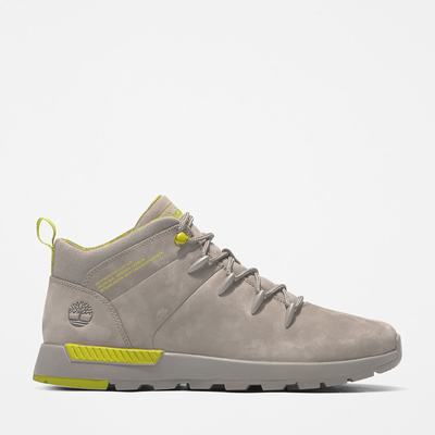 Pánské Trekové Boty Timberland Sprint Trekker Mid Šedé | TI10635-152