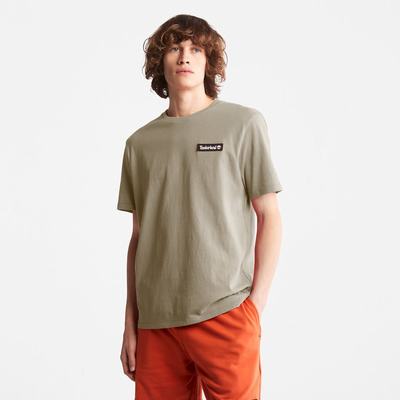 Pánské Tričko Timberland All Gender Heavyweight Logo T-Shirt Světle Šedé | TI45806-513
