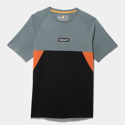 Pánské Tričko Timberland Cut-and-sew T-Shirt Zelene | TI90315-516