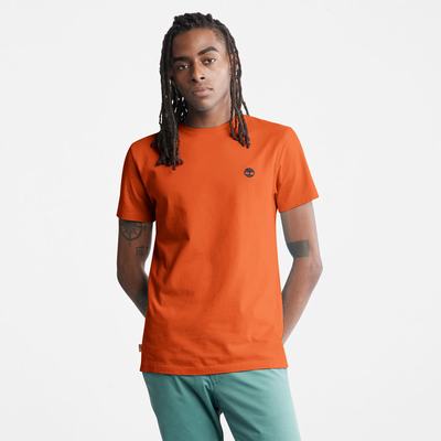 Pánské Tričko Timberland Dunstan River T-Shirt Oranžové | TI09152-157