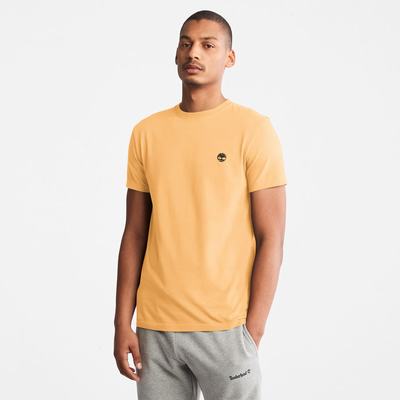 Pánské Tričko Timberland Dunstan River T-Shirt Žluté | TI31798-156