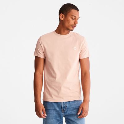 Pánské Tričko Timberland Dunstan River T-Shirt Světle Růžové | TI94102-276
